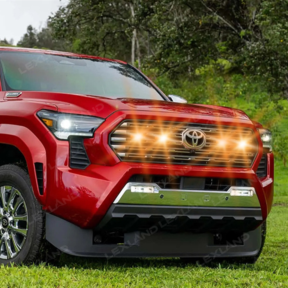 Tacoma Raptor Lights LED Front Grille Lights Amber Lights For Toyota