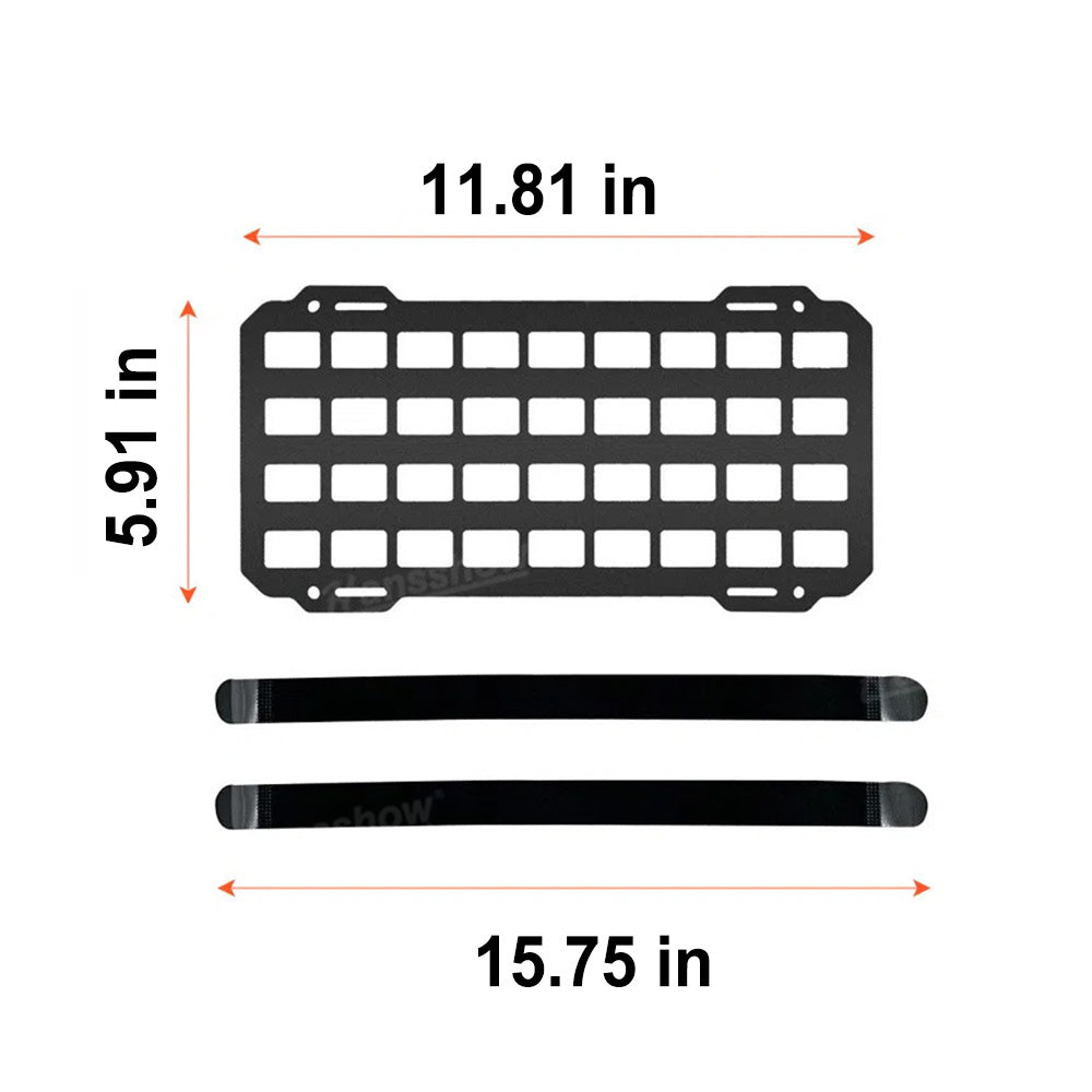 4Runner Tactical Sun Visor Molle Panel Storage Organizer For Toyota