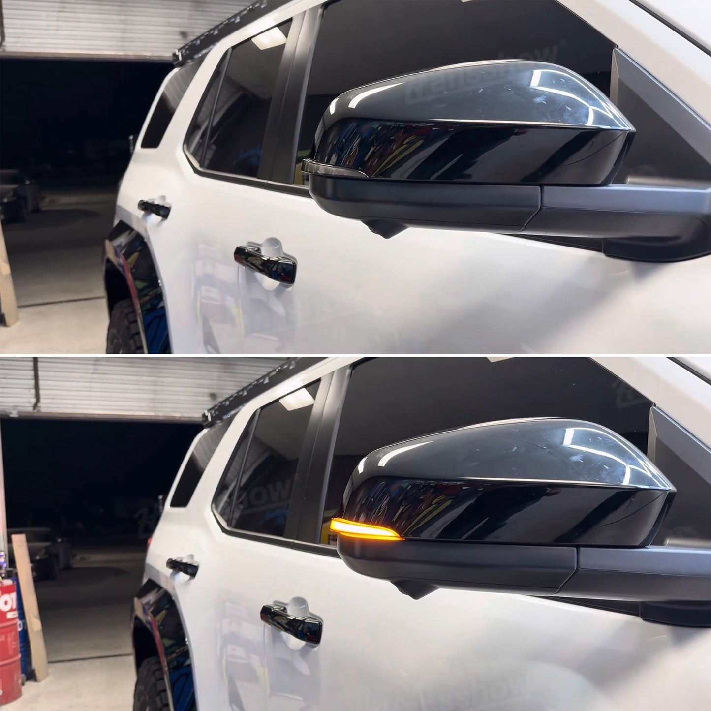 4Runner Side View Mirror Turn Signals Sequential LED Turn Indicators for Toyota