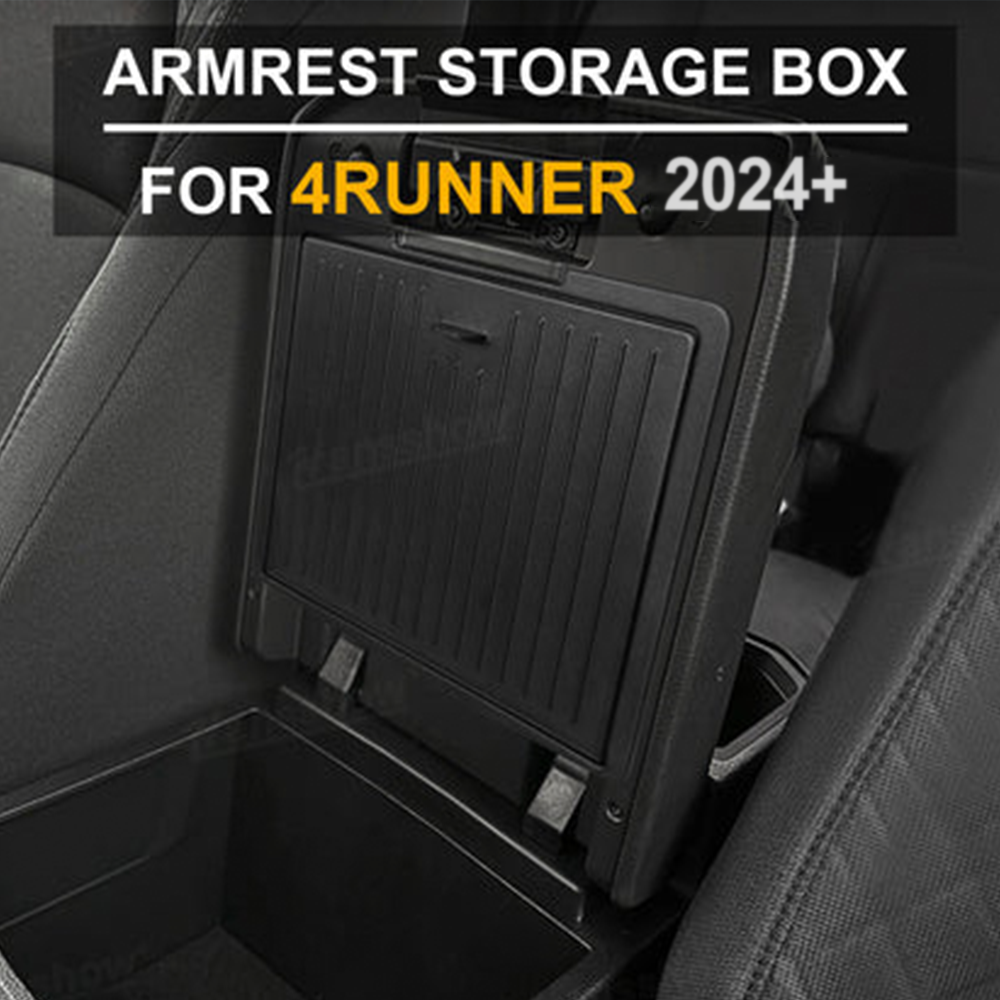 4Runner Hidden Storage Box Center Console Organizer Armrest Secret Compartment