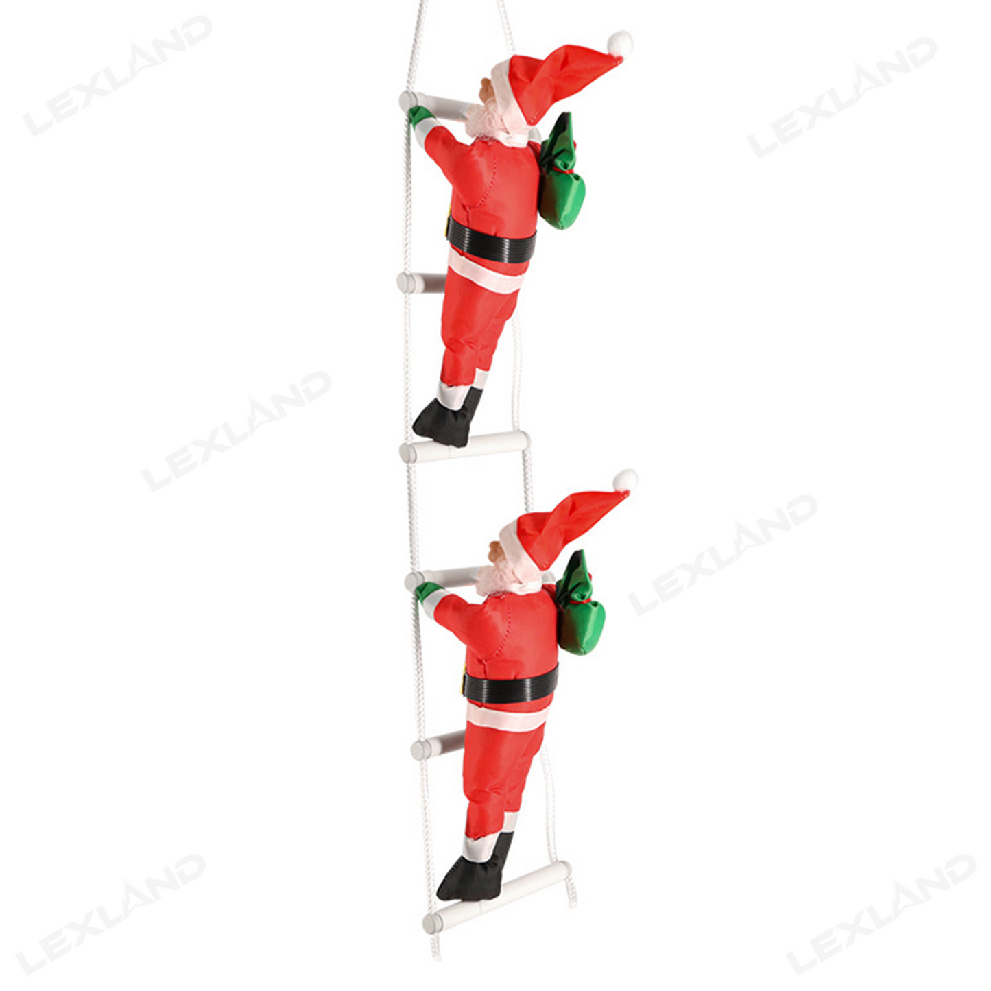 Climbing Santa Claus Car Christmas Decoration
