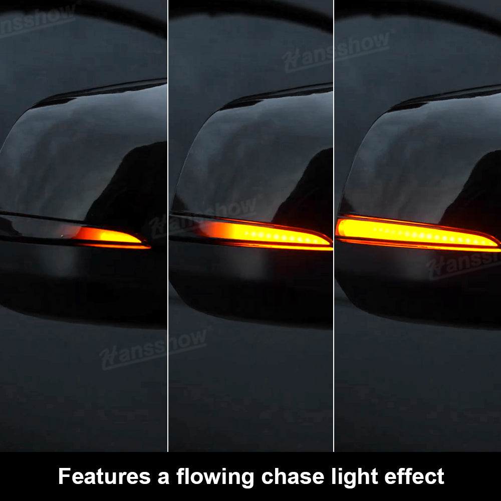 4Runner Side View Mirror Turn Signals Sequential LED Turn Indicators for Toyota