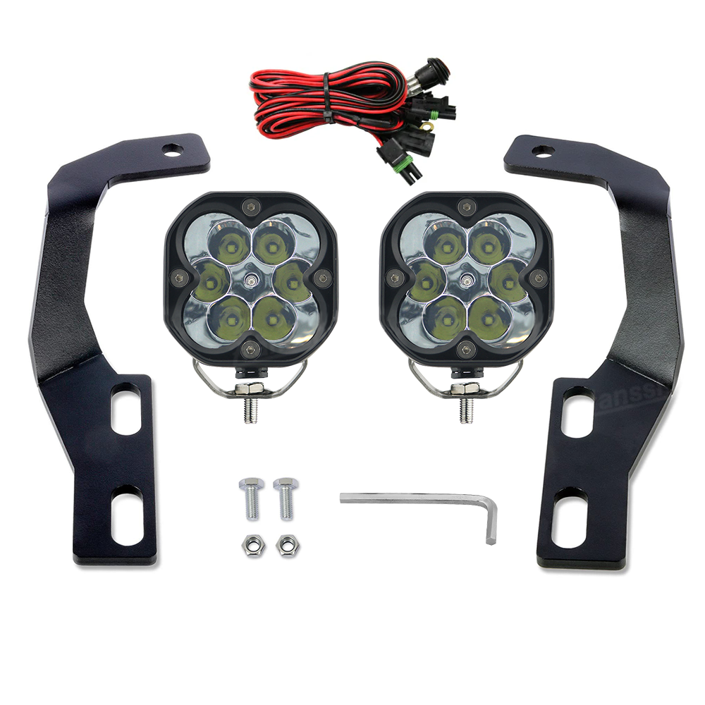 4Runner Baja Designs Ditch Lights Kit Squadron Pro LED A-pillar Lights for Toyota