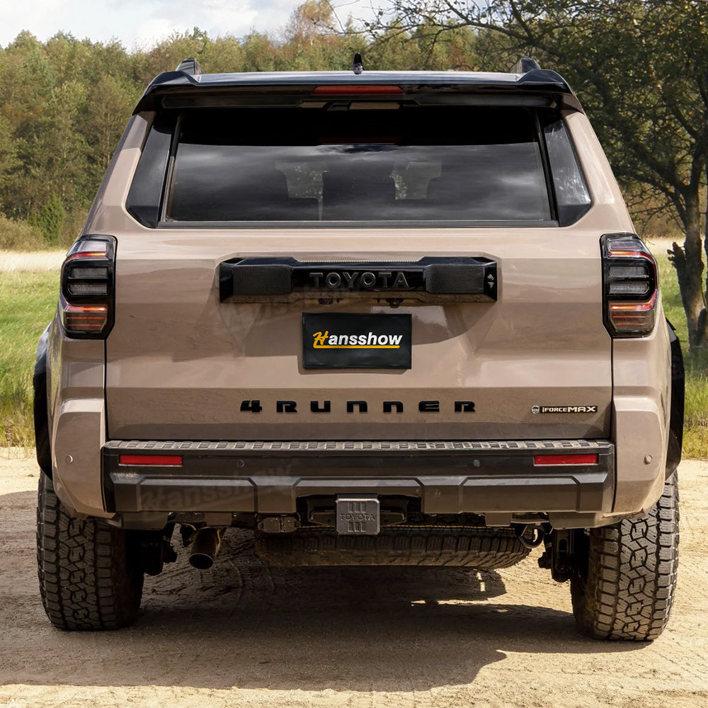 4Runner Decal Letters ABS Tailgate Emblem Liftgate Emblem Overlays for Toyota