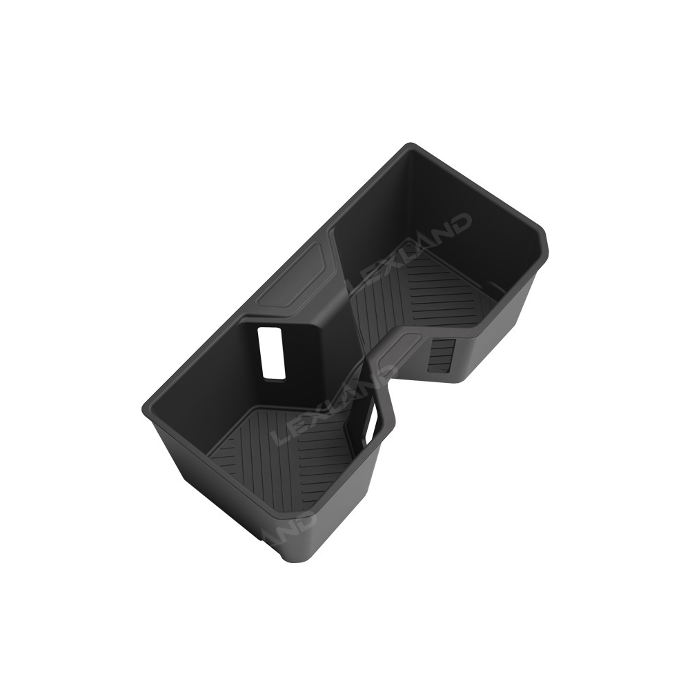 4Runner Center Console Cup Holder Black Silicone Cup Insert for Toyota Interior Accessories