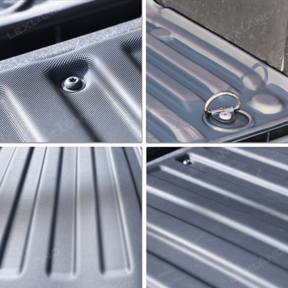 Tacoma Truck Bed Mat All-Weather Rear Cargo Trunk Liner Cover Protector for Toyota