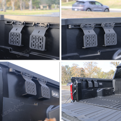 Tacoma Bed Rail Brackets Trunk Bed Rail System Mounting Brackets for Toyota