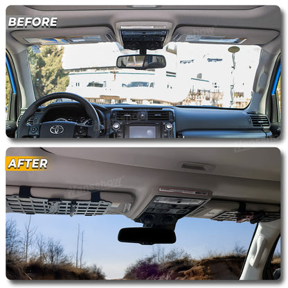 4Runner Tactical Sun Visor Molle Panel Storage Organizer For Toyota