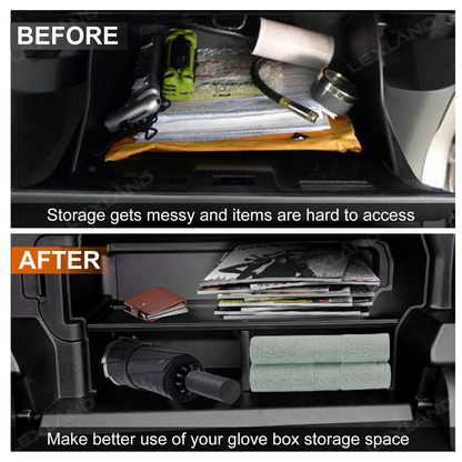Tacoma Glove Box Organizer Insert Storage Divider Interior Accessories for Toyota