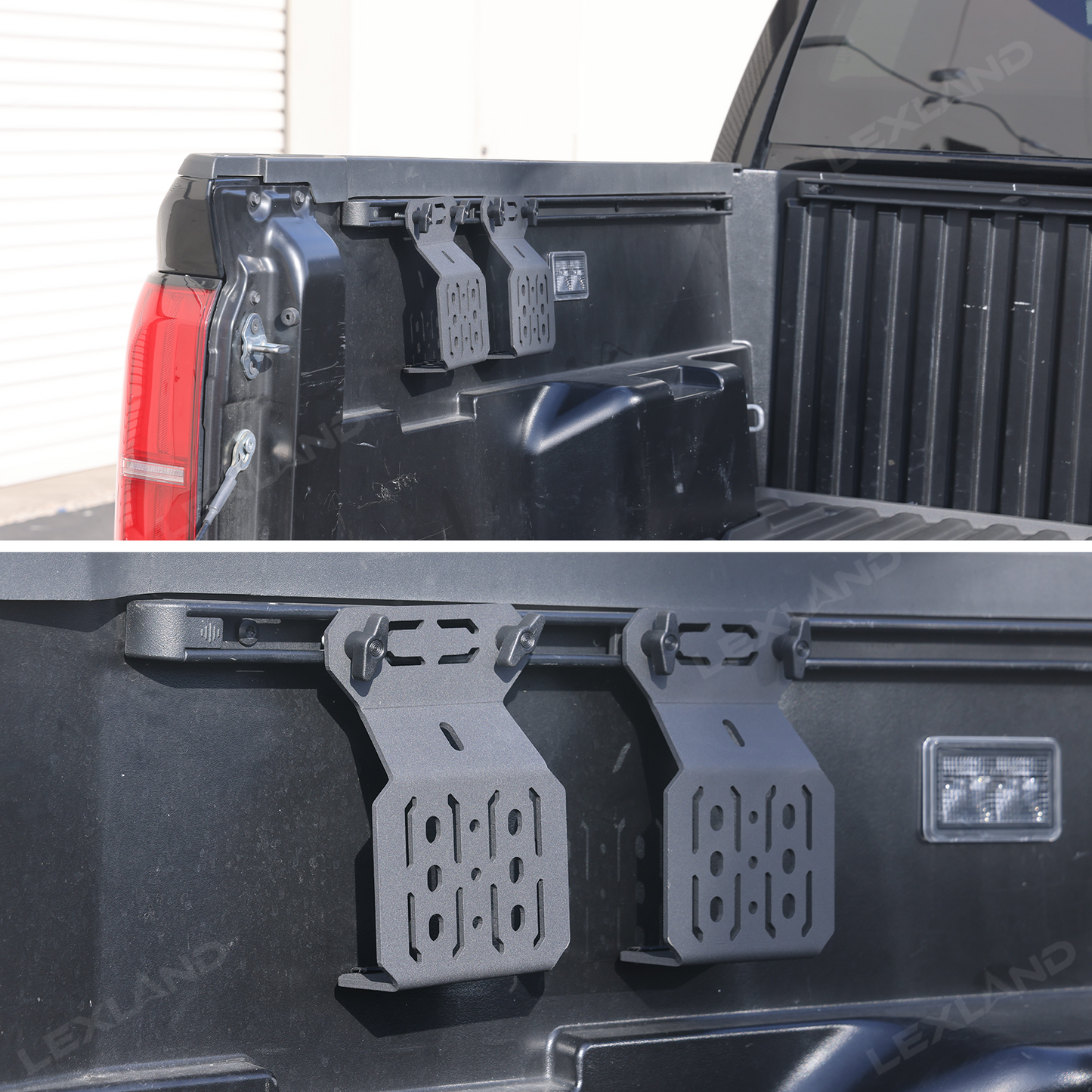 Tacoma Bed Rail Brackets Trunk Bed Rail System Mounting Brackets for Toyota