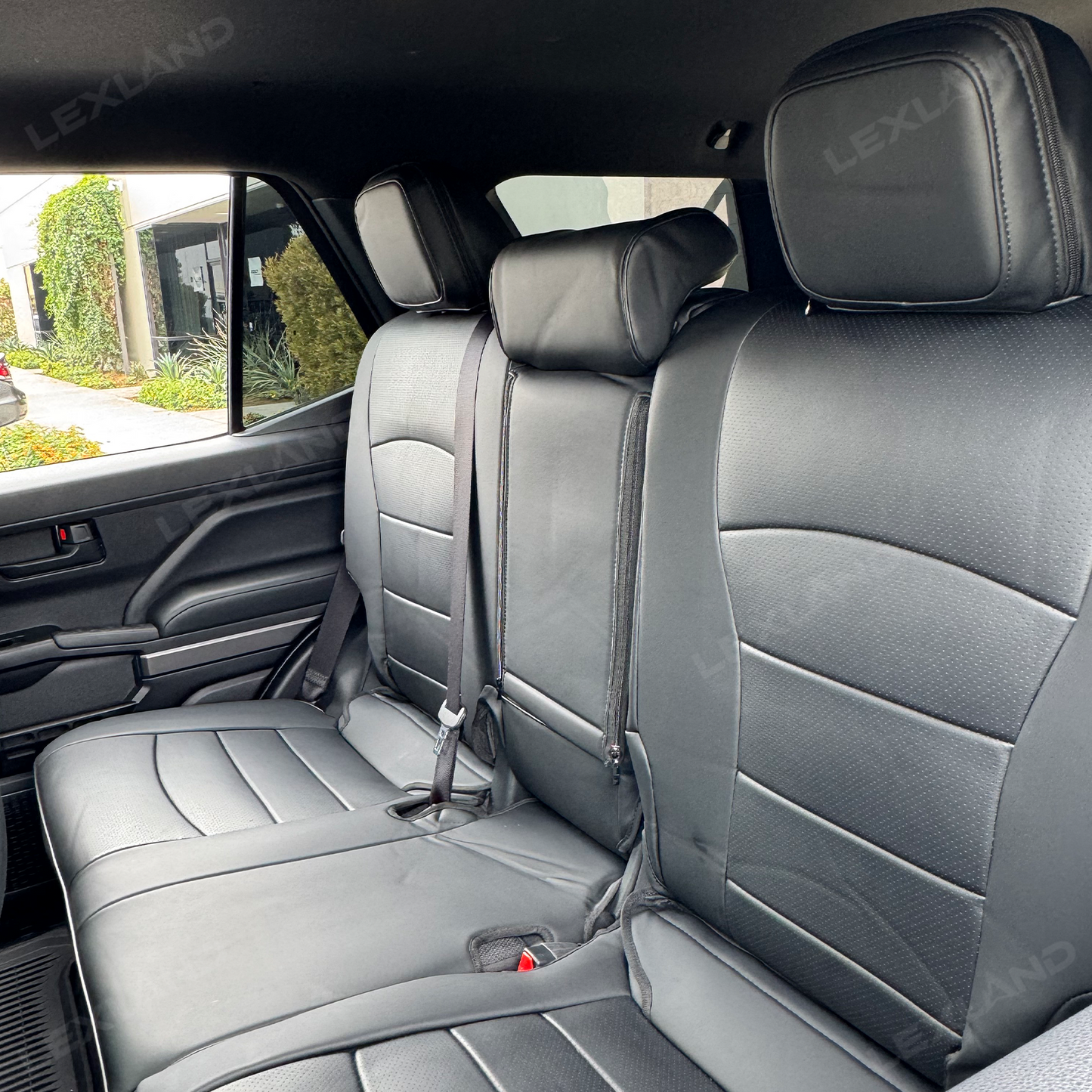 4Runner Seat Covers Nappa Leather Full Coverage Seat Protector for Toyota