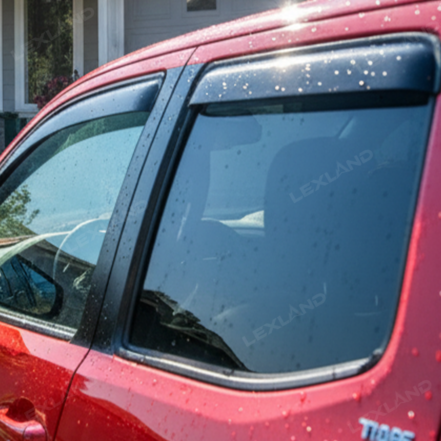 Tacoma Window Deflectors ABS Window Visors Rain Guards for Toyota