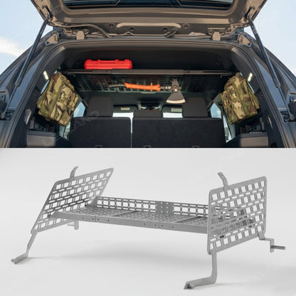 4Runner Molle Panel Storage Shelf Trunk Organizer Luggage Storage Carrier for Toyota
