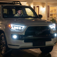 4Runner LED Headlights Front Head Lamps Assembly with Sequential Turn Signal for Toyota