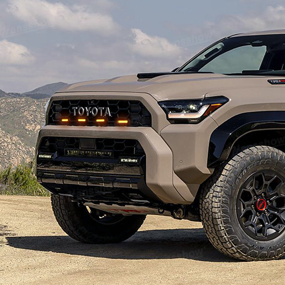4Runner Raptor Lights LED Front Grille Lights Amber Lights 2.0 For Toyota