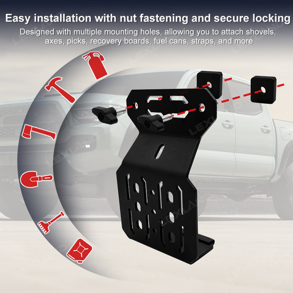 Tacoma Bed Rail Brackets Trunk Bed Rail System Mounting Brackets for Toyota