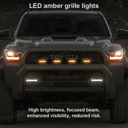 4Runner Raptor Lights LED Front Grille Lights Amber Lights 2.0 For Toyota