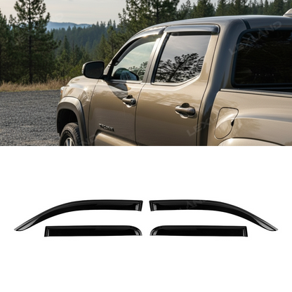 Tacoma Window Deflectors ABS Window Visors Rain Guards for Toyota