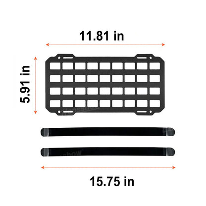 4Runner Tactical Sun Visor Molle Panel Storage Organizer For Toyota