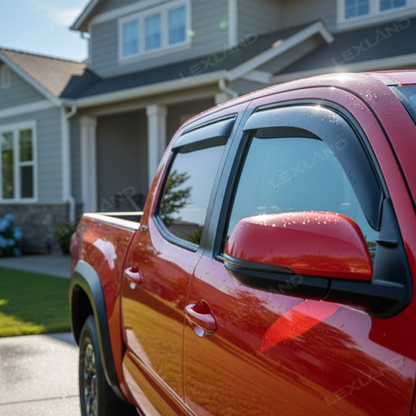 Tacoma Window Deflectors ABS Window Visors Rain Guards for Toyota