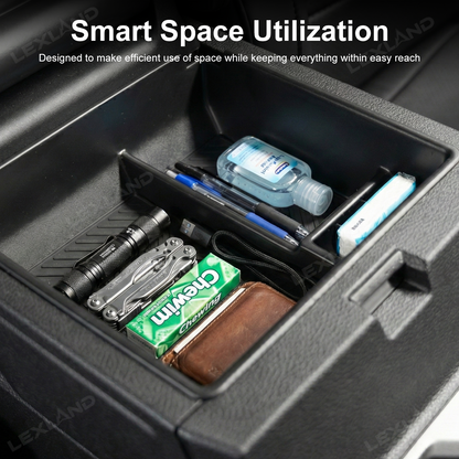 4Runner Center Console Organizer Tray Armrest Storage Box For Toyota