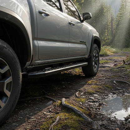 Tacoma Running Boards Side Steps Steel Nerf Bars for Toyota