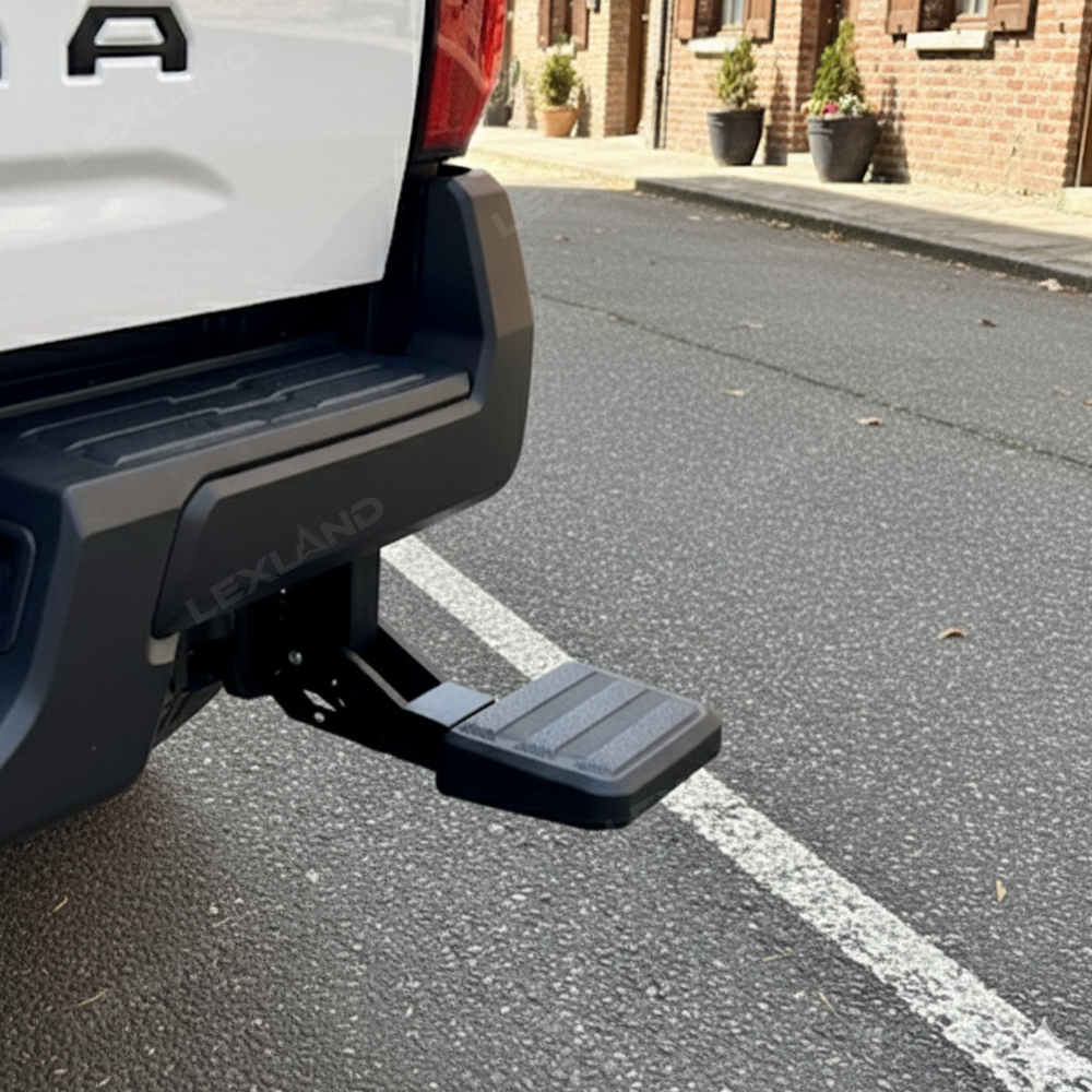 Tacoma Rear Bed Step Retractable Aluminum Truck Tailgate Step for Toyota
