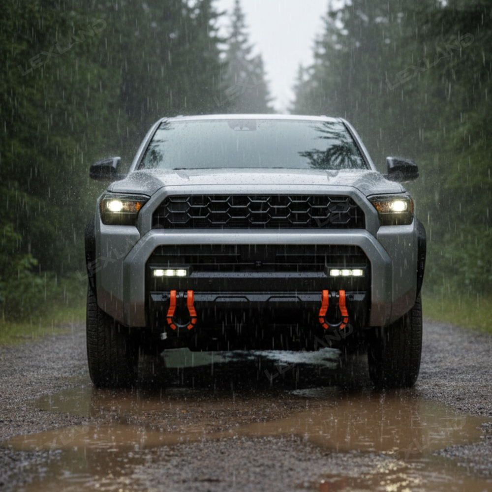 4Runner/Tacoma Rugged D-Ring Shackle Front Hook Brackets for Toyota