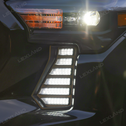 Tacoma LED Fang Lights Dual-Color Dynamic Daytime Running Lights for Toyota