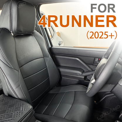 4Runner Seat Covers Nappa Leather Full Coverage Seat Protector for Toyota