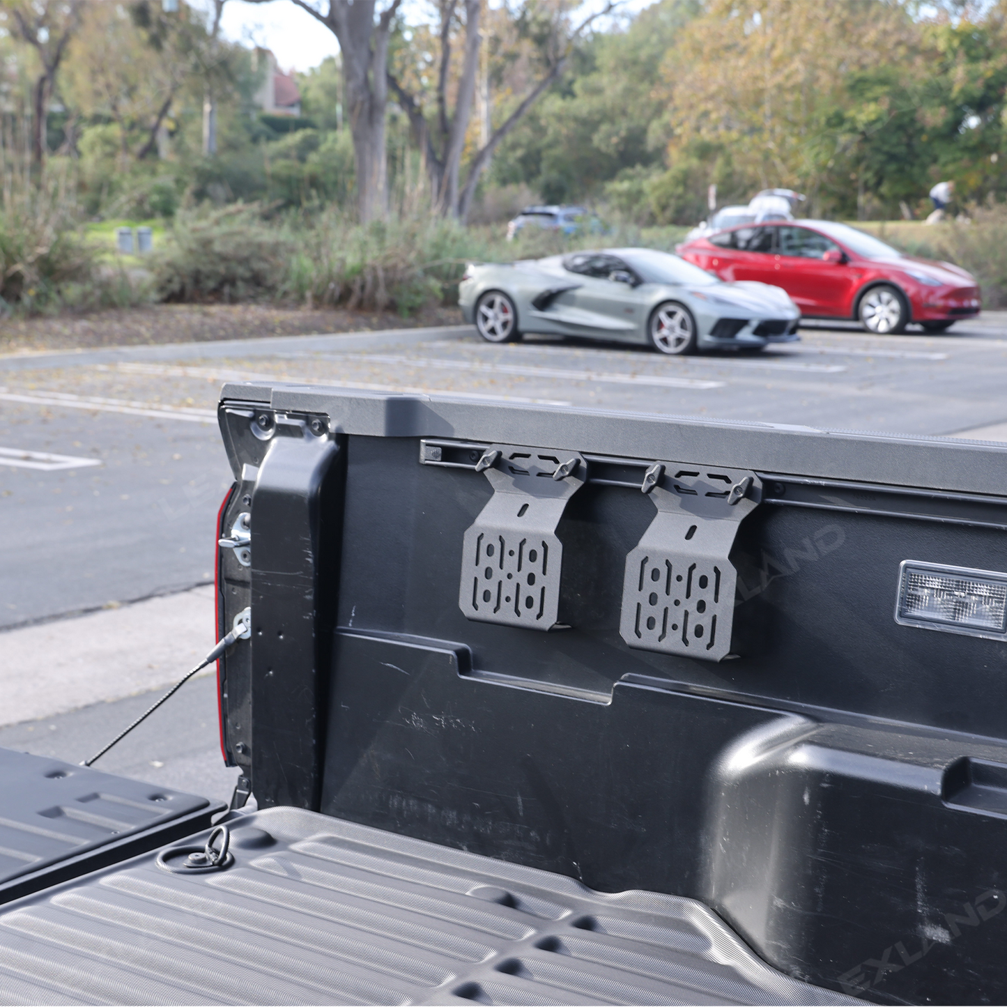 Tacoma Bed Rail Brackets Trunk Bed Rail System Mounting Brackets for Toyota