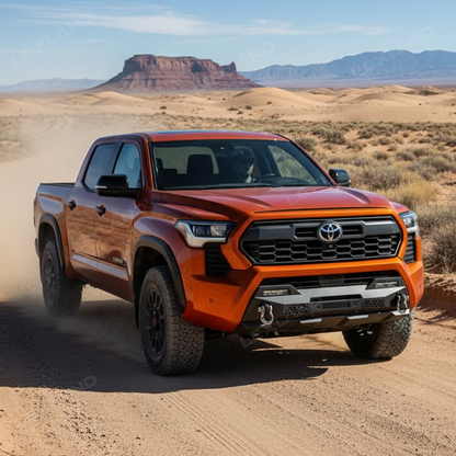 Tacoma Front Bumper Off-Road Grill Guard Bull Bar with D-Ring Shackle