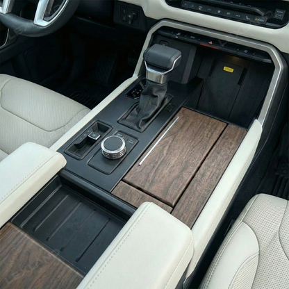Tundra Center Console Cover ABS Gear Shift Panel Trim Overlay for Toyota