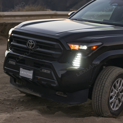 Tacoma LED Fang Lights Dual-Color Dynamic Daytime Running Lights for Toyota