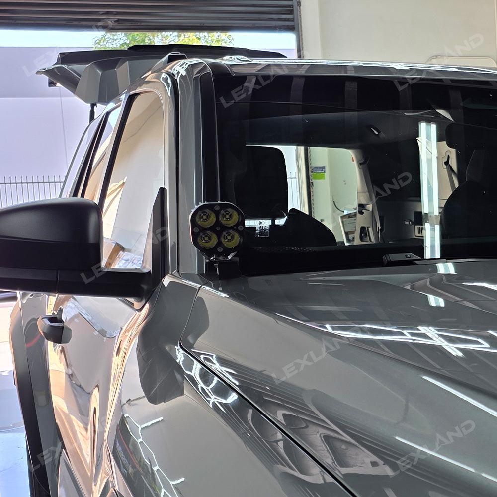 Tacoma/4Runner Baja Designs Ditch Lights Kit Squadron Pro LED A-pillar Lights for Toyota