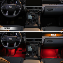 4Runner/Tacoma Footwell Lights LED Floor Foot Ambient Lighting for Toyota