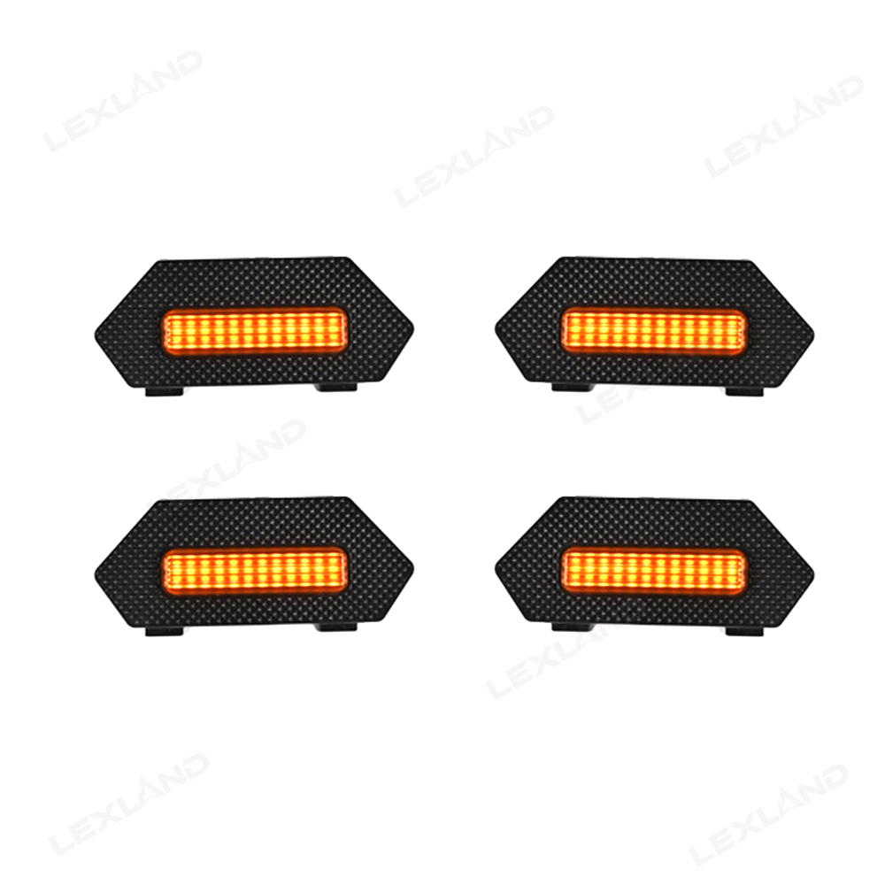 Tacoma Raptor Lights LED Front Grille Lights Amber Lights For Toyota