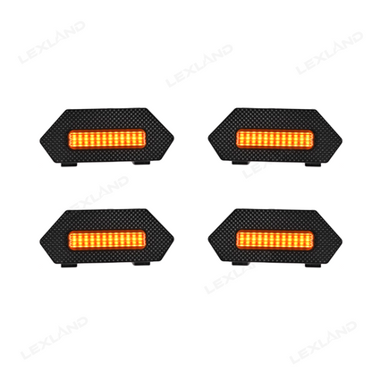 Tacoma Raptor Lights LED Front Grille Lights Amber Lights For Toyota
