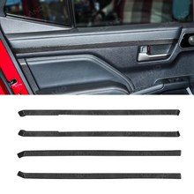 4Runner Door Trim Strip ABS Front & Rear Upper Door Panel Protector Interior Trim Cover