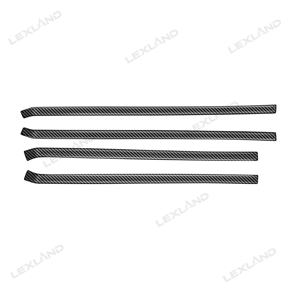 Tacoma Door Trim Cover ABS Front & Rear Door Protector Interior Trim Strip for Toyota