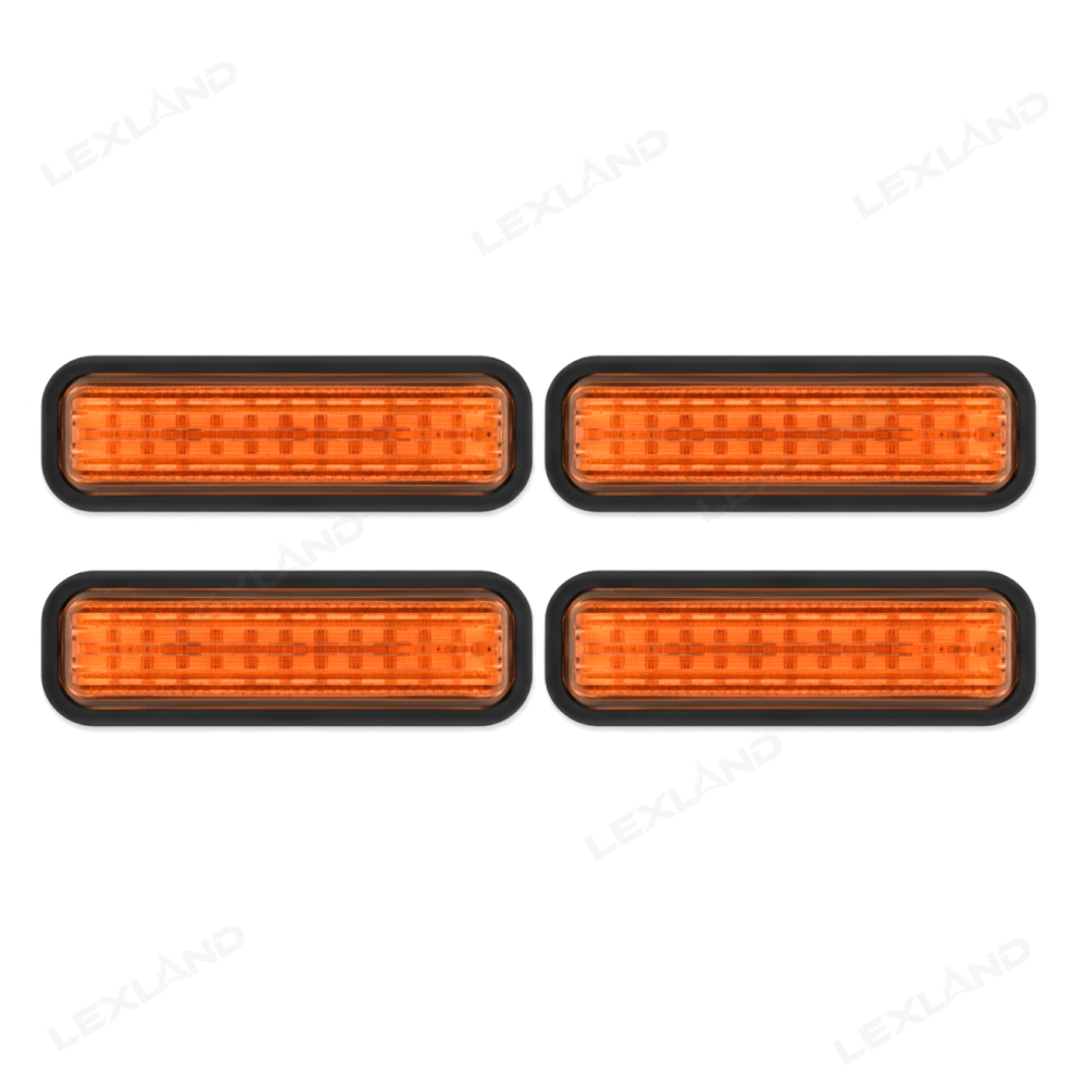 Tacoma Raptor Lights LED Front Grille Lights Amber Lights For Toyota