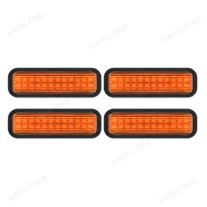 Tacoma Raptor Lights LED Front Grille Lights Amber Lights For Toyota