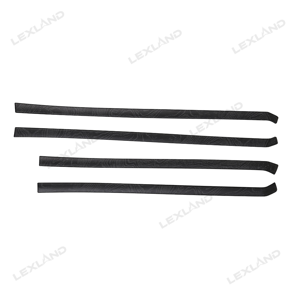 Tacoma Door Trim Cover ABS Front & Rear Door Protector Interior Trim Strip for Toyota