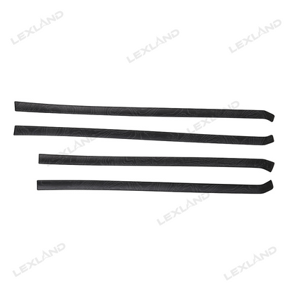 Tacoma Door Trim Cover ABS Front & Rear Door Protector Interior Trim Strip for Toyota