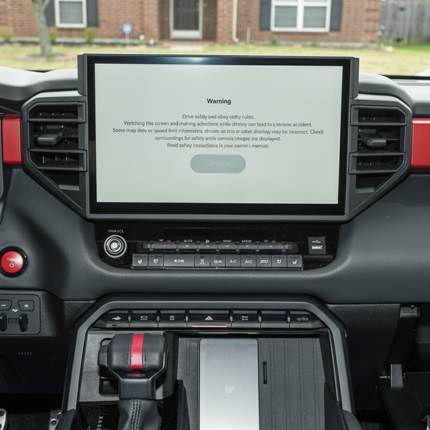 Tundra Dashboard Air Vent Covers AC Vent Overlays ABS Interior Trim 4PCS for Toyota