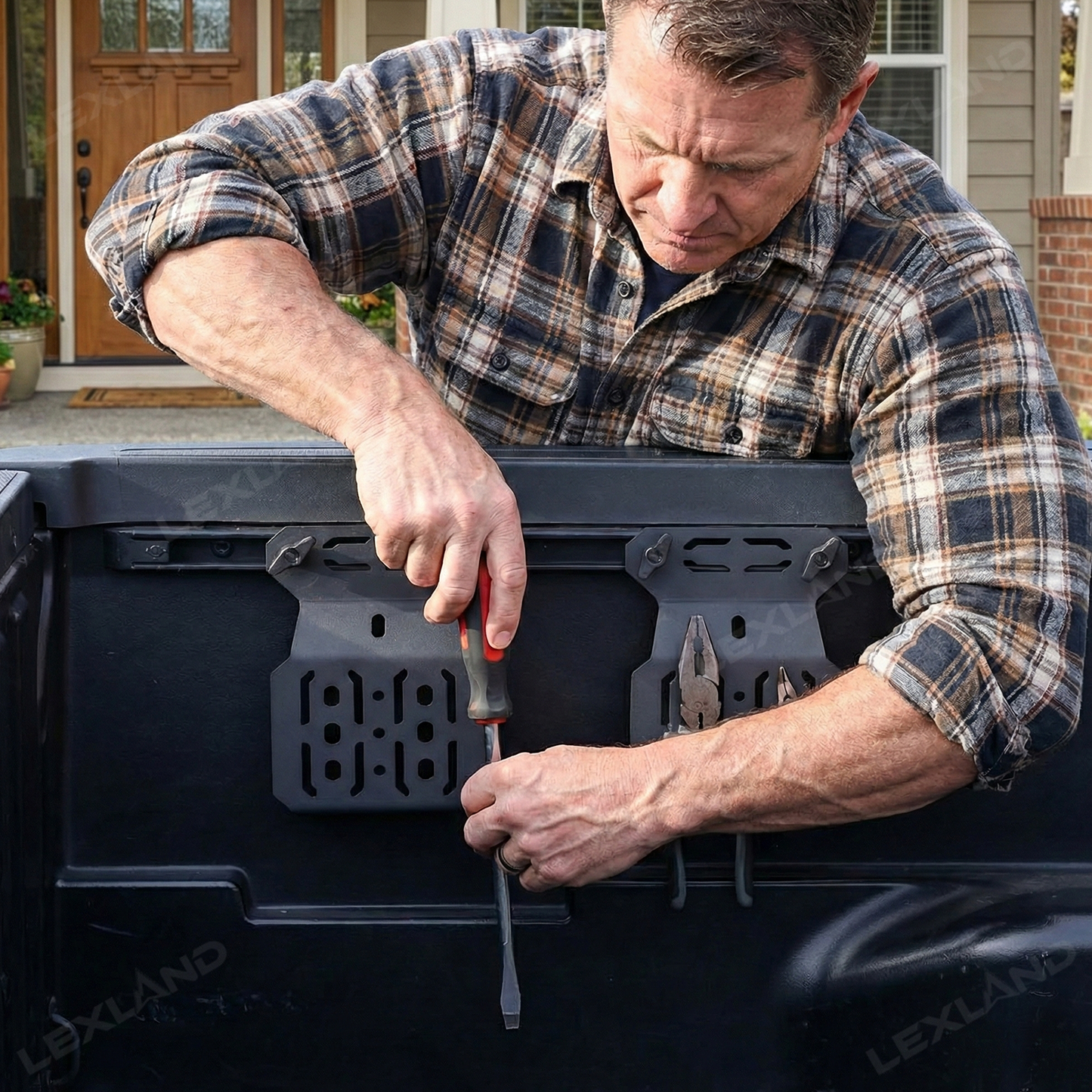 Tacoma Bed Rail Brackets Trunk Bed Rail System Mounting Brackets for Toyota