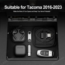 Tacoma Center Console Safe Organizer Armrest Lock Box Safe Vault Lockbox for Toyota