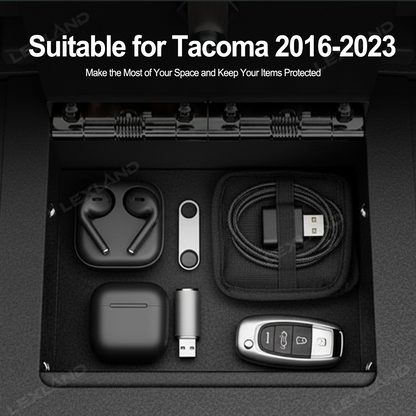 Tacoma Center Console Safe Organizer Armrest Lock Box Safe Vault Lockbox for Toyota