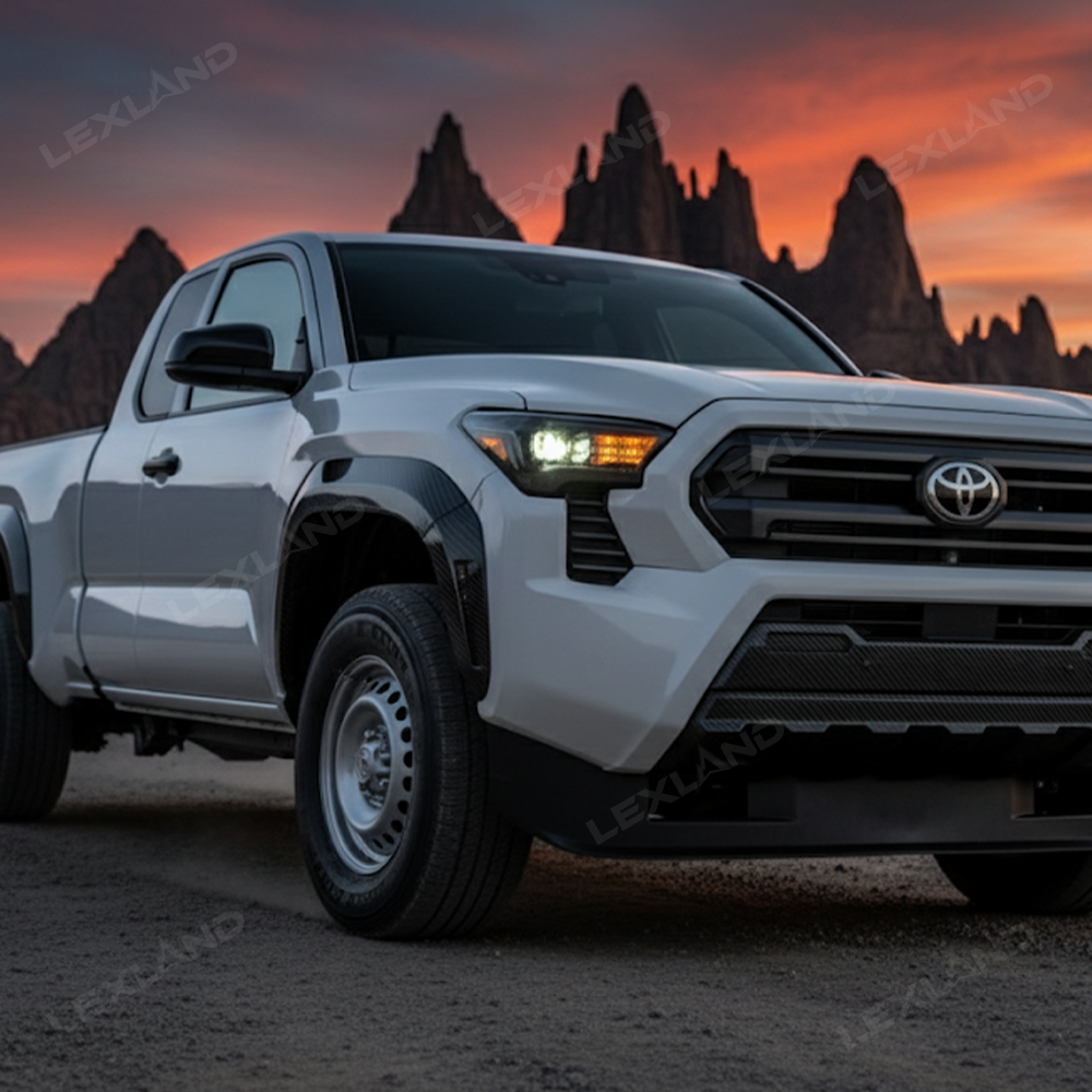 Tacoma Fender Flare ABS Carbon Fiber Style Fender Wrap