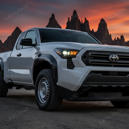 Tacoma Fender Flare ABS Carbon Fiber Style Fender Wrap